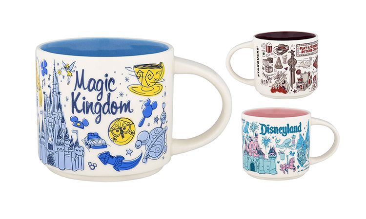 Starbucks x Disney ซื้อแก้ว จิบกาแฟ ฟินไปกับ Mug ลายดิสนีย์ทั้ง 6 แห่งในอเมริกา